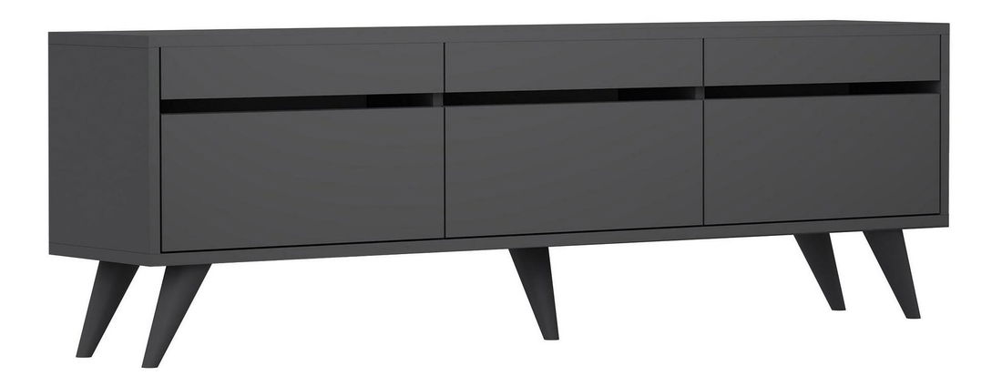 TV stolek/skříňka Siluke (antracit)