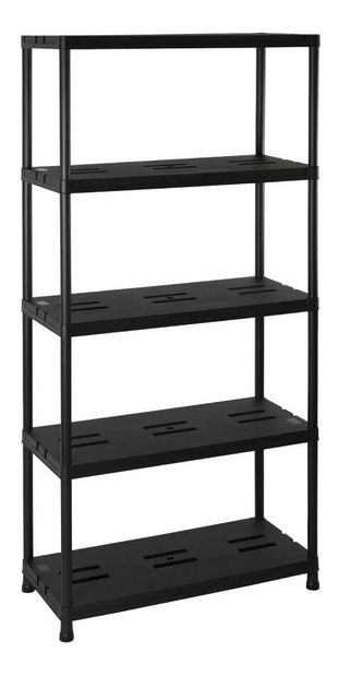 Regál Rowan (černá)