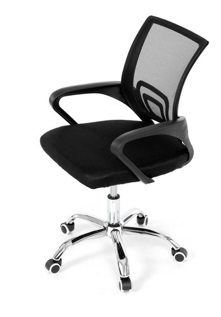 Kancelářská židle Kirmair (černá)