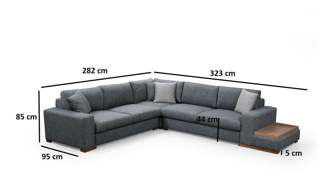 Rohová sedací souprava Lopy 3 (L)