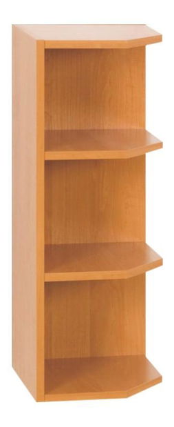 Horní kuchyňská skříňka Leite MDF klasik W30N olše (P)