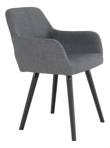 Jídelní židle Godric (tmavě šedá)