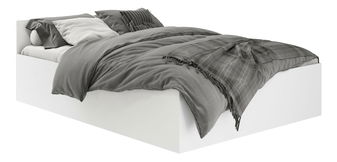 Manželská postel Cosimo (bílá) (s roštem)