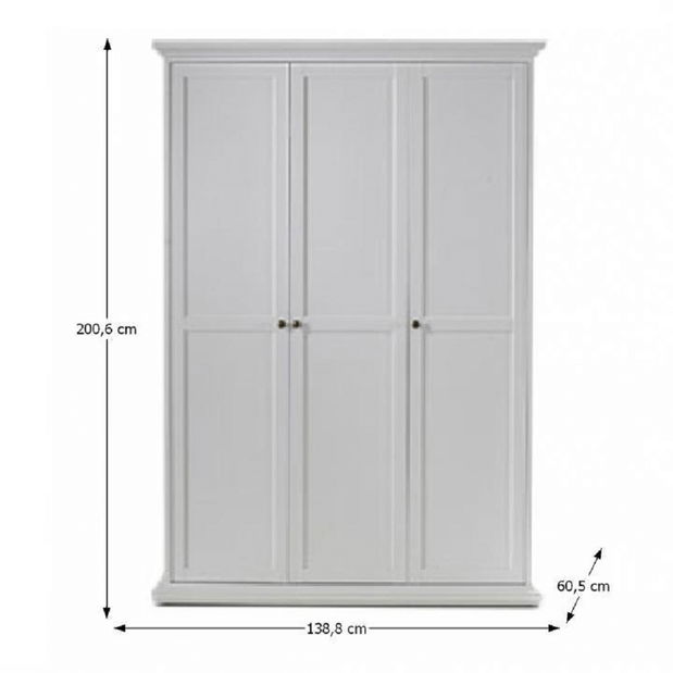 Šatní skříň Phung 3D 75353