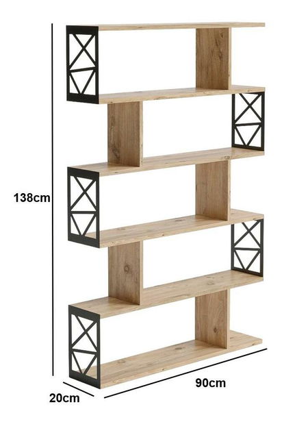 Regál Franc 5 (borovice atlantická)