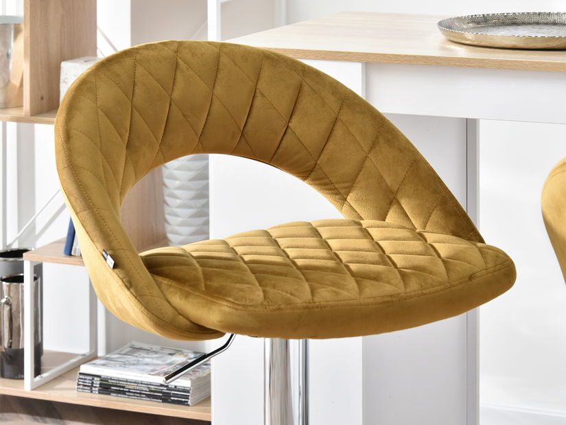 Židle Hamlet (zlatá + černá)