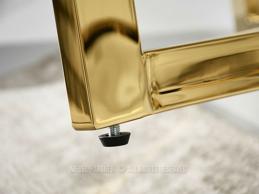 Jídelní stůl Alusion (mramor + zlatá)