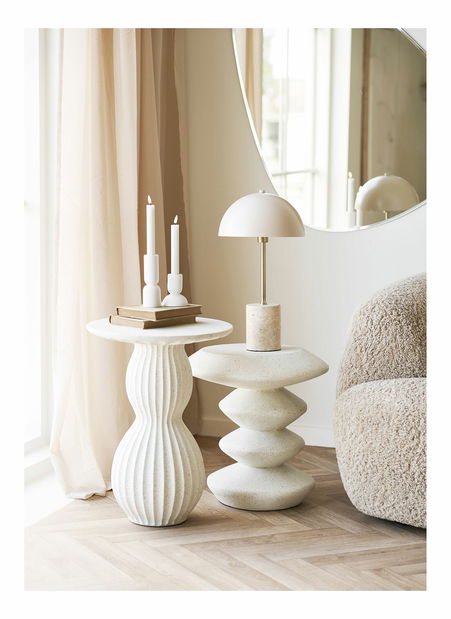 Svícen 2 ks Csaloria 5 (bílá)