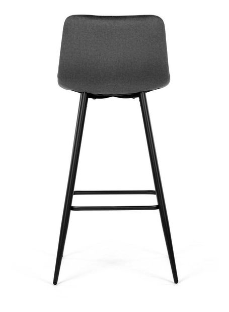 Barová židle Asegurando (tmavě šedá)