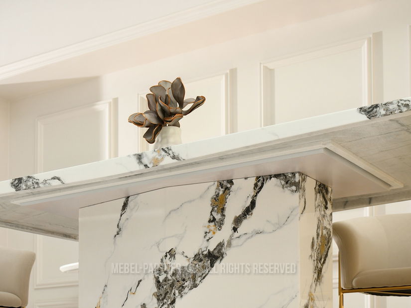 Jídelní stůl Fueron (mramor)