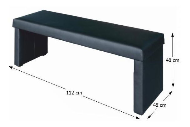 Lavice Mondry černá