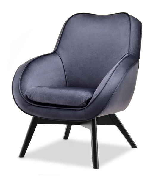 Designové křeslo Merch (grafitová)