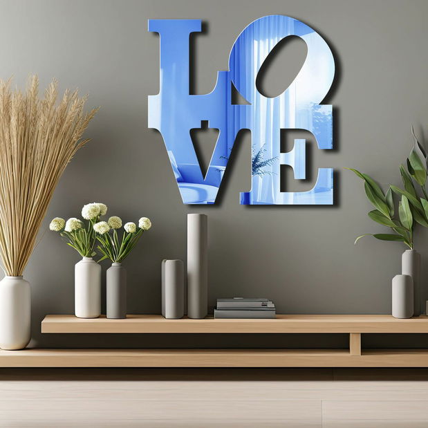 Zrcadlo Ozi 6 (růžová)