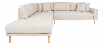 Rohová sedací souprava (L) Lvaveriaora L (písková)