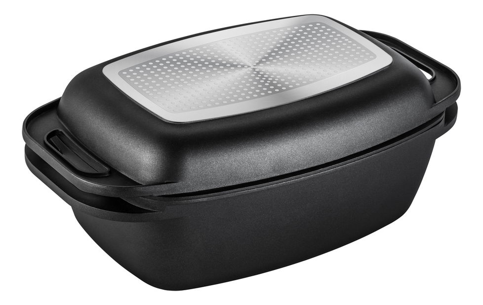 Pekáč Lamart Double 9l+3l (černá)