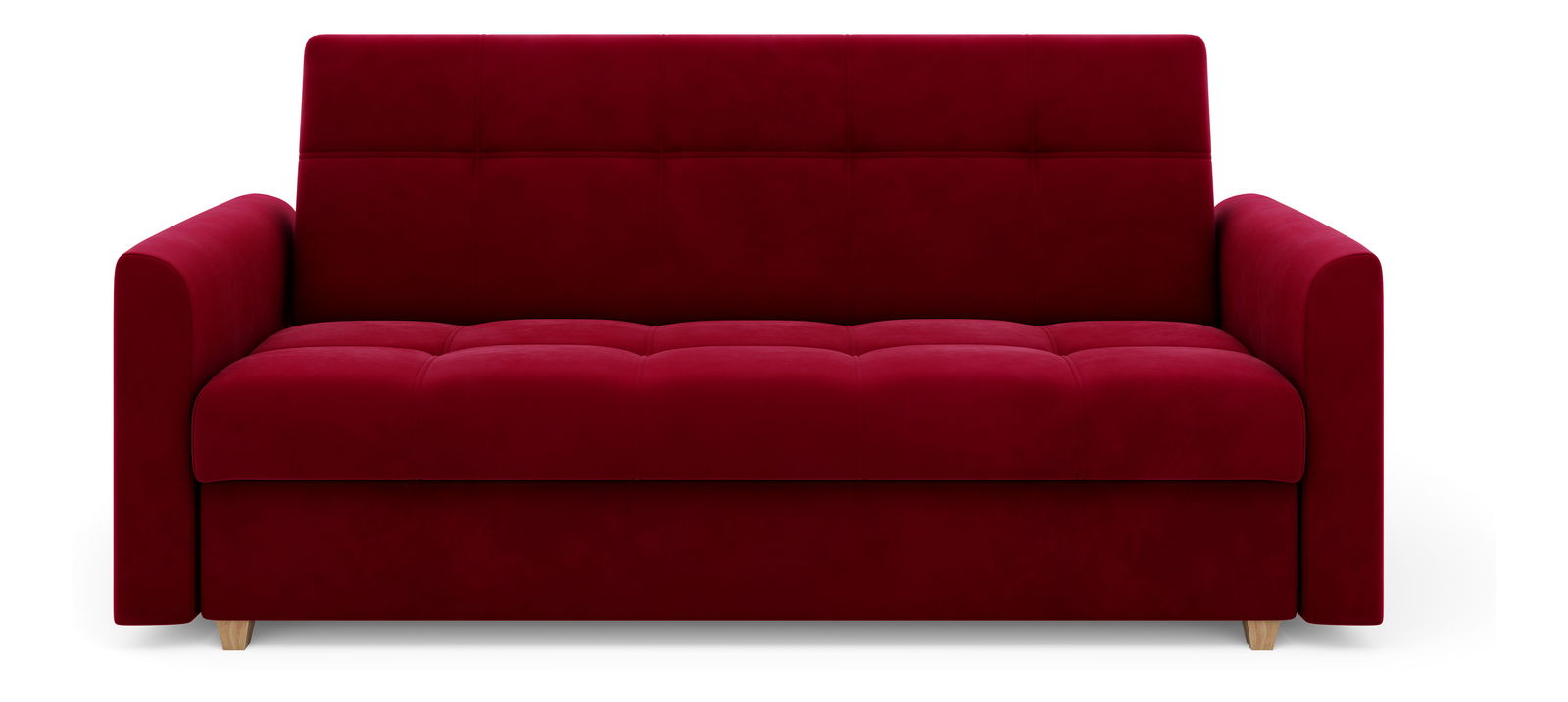 Pohovka dvousedačka Luna (červená)
