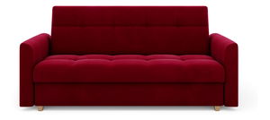 Pohovka dvousedačka Luna (červená)