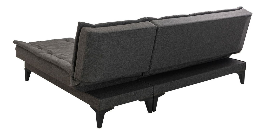 Rohová sedačka Santic (antracit)