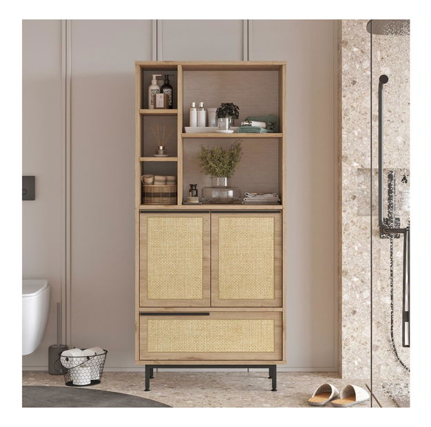 Koupelnová skříňka Otto 9 (ořech + dub)