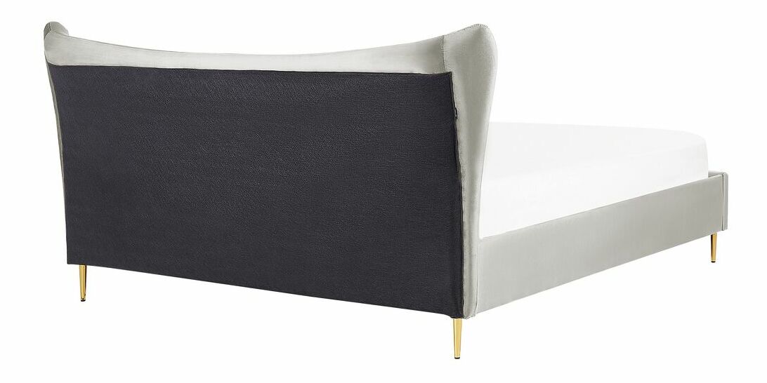 Manželská postel 180 cm Chaza (světle šedá)