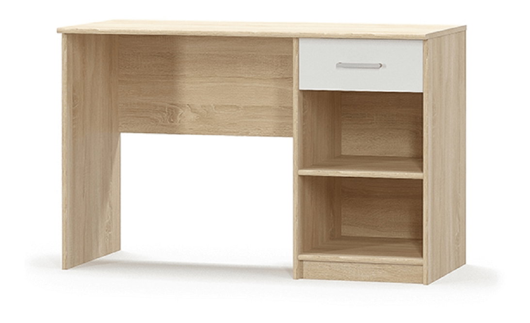 PC stolek Thornham 1S (bílá)