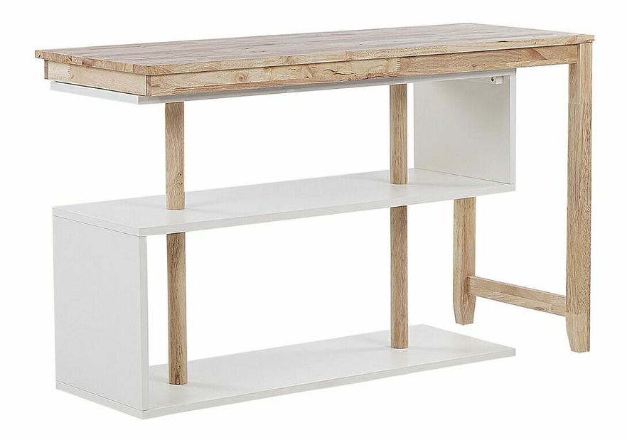 PC stolek Chaza (světlé dřevo)