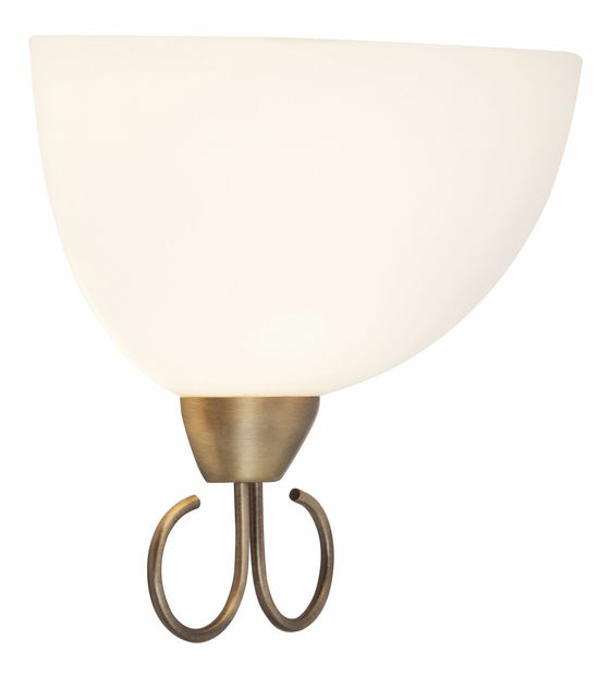 Nástěnné svítidlo Aurelia 7137 (bronzová + bílá)