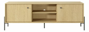 TV stolek/skříňka  Scandia 153 2D (dub scandi + jedlička scandi)
