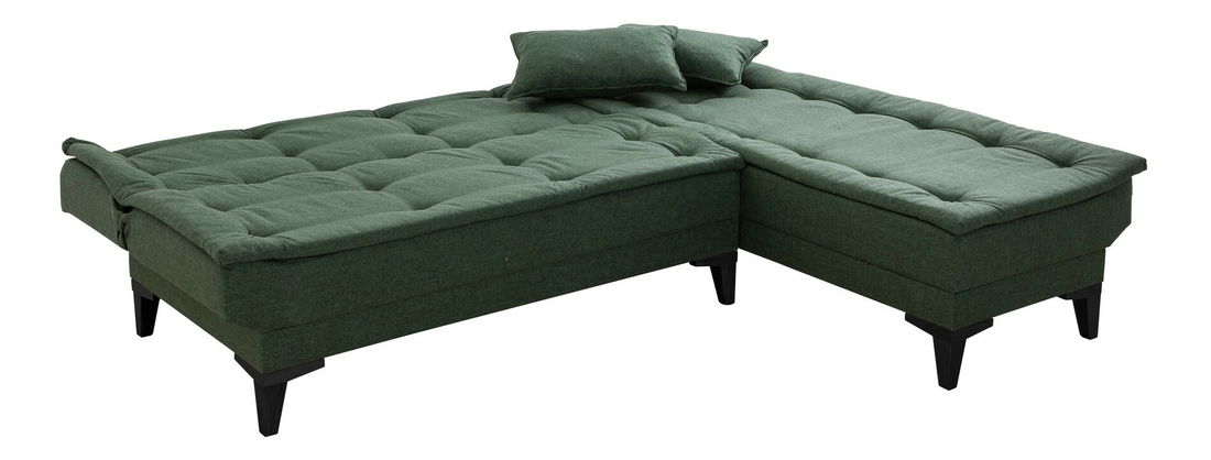 Rohová sedačka Santic (Zelená)