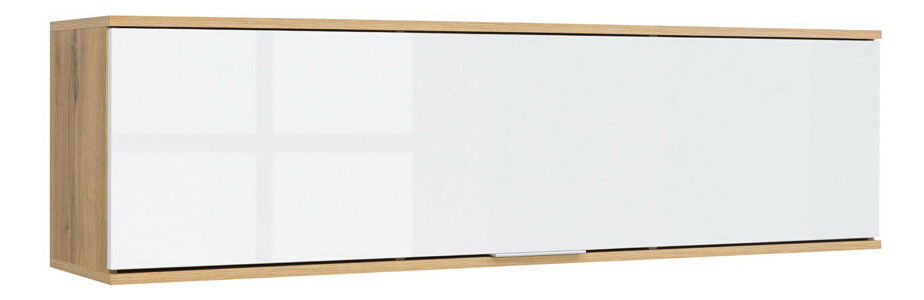 Skříňka na stěnu BRW Zele SFW1K (dub votan + bílá)