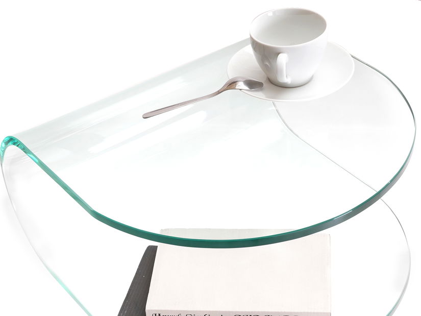 Konferenční stolek Rubin (transparentní)