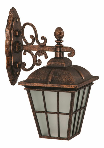 Venkovní nástěnné svítidlo Daryl (hnědá)