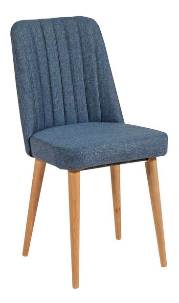 Jídelní set Vlasta 3 (borovice atlantická + námořnická modrá) (pro 2 osoby)