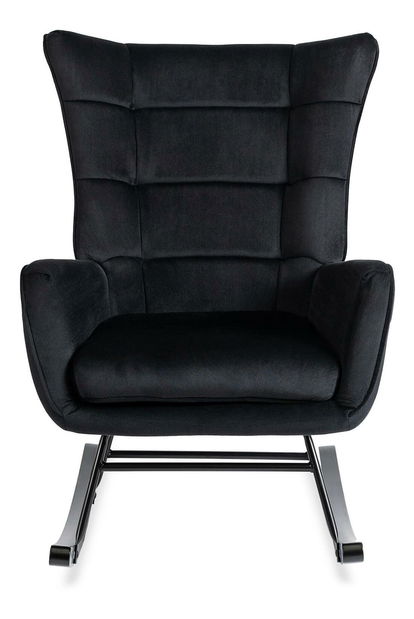 Houpací křeslo Jasusas (černá)