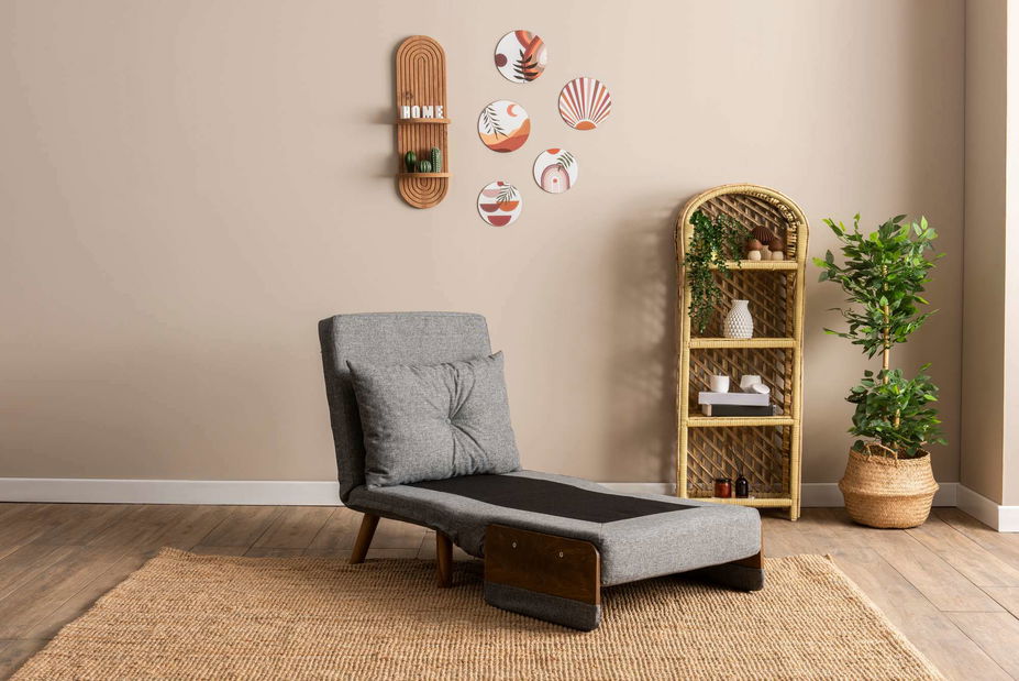 Křeslo Como S (světle šedá)