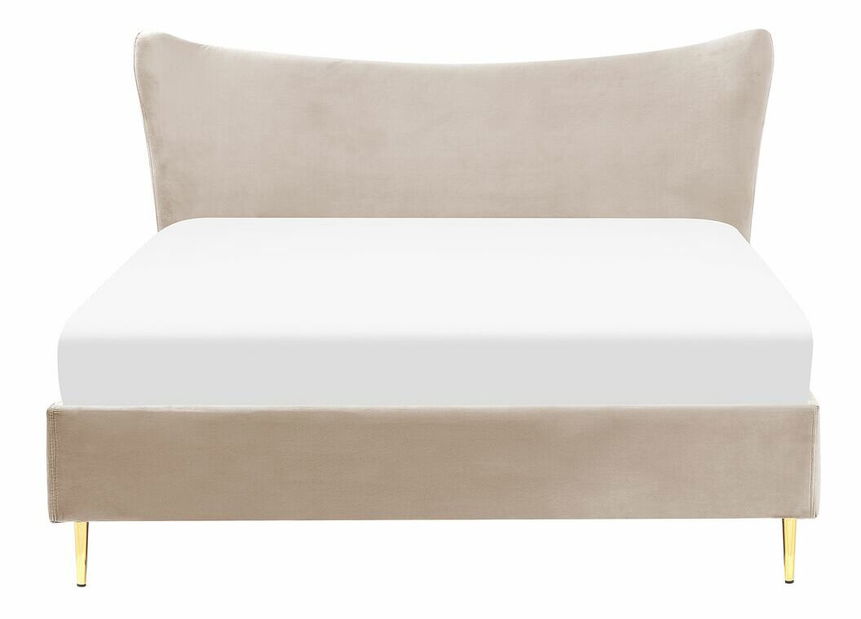 Manželská postel 160 cm Chaza (šedohnědá)