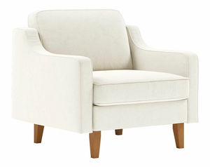 Křeslo Dělají 1 (karamelová + ořech)