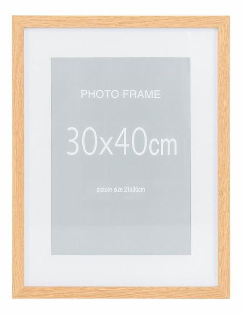 Set fotorámečků 15 ks Mnemeria 1 (černá + přírodní)