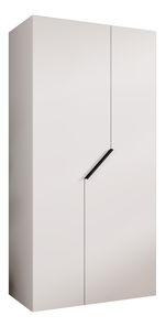 Šatní skříň Alaris 1 100 (bílá + černá)