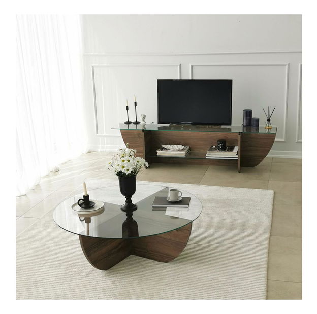 TV stolek Dukoki (ořech)