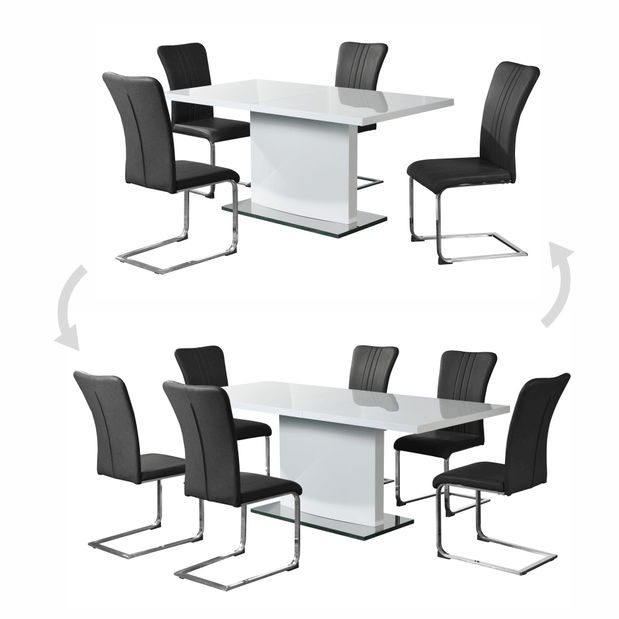 Rozkládací jídelní stůl Korti 