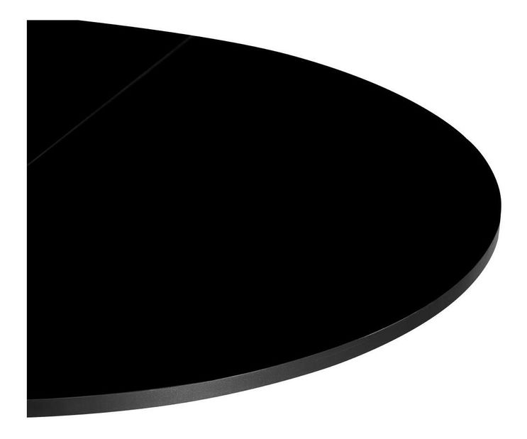 Rozkládací jídelní stůl Amero (černá) (pro 4-6 osob)