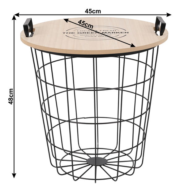 Příruční stolek Naida
