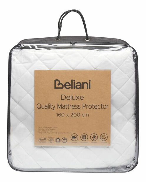 Chránič na matraci 200 x 160 cm Punori (bílá)