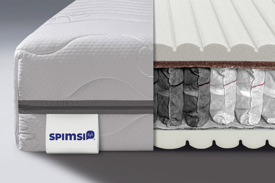 Taštičková matrace Spimsi Houpavě Plus 200x90 (T3/T4)