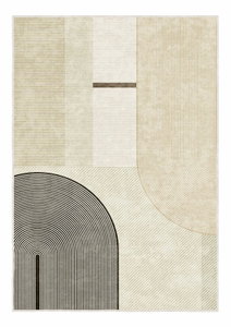 Koberec 160 x 230 cm Infence 12 (hnědá + šedá)