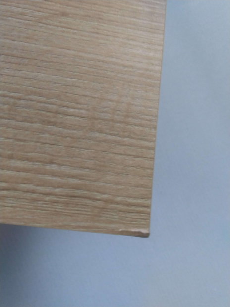 Jídelní stůl Alfred (dub + černá) (pro 4 osoby) *bazar