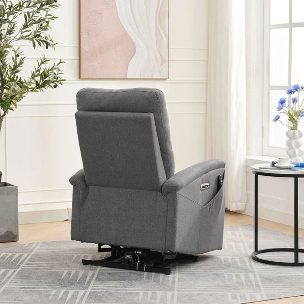 Polohovací křeslo Tesalureza (šedá)