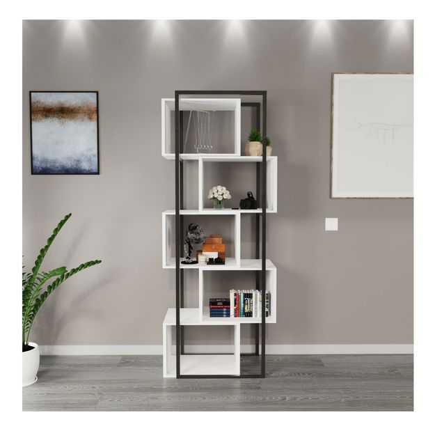 Regál Decorative 5 (bílá)