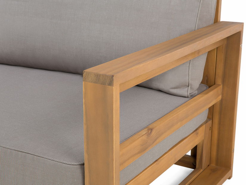 Zahradní sedací souprava Tamar (světlé dřevo) (akácie)